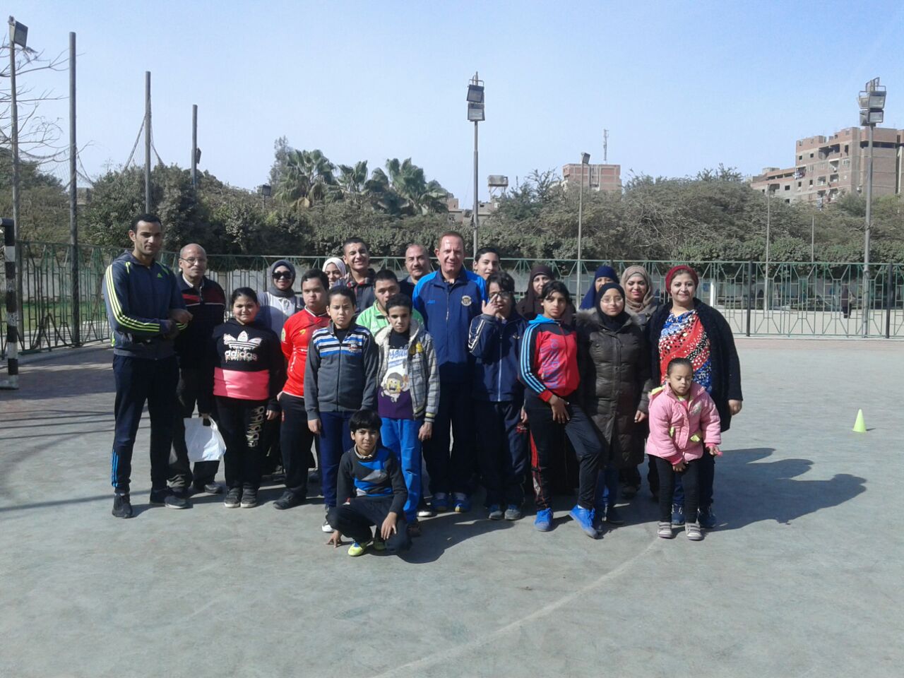 Training students of the Center for the Care of Children with Special Needs of the Cultural Club