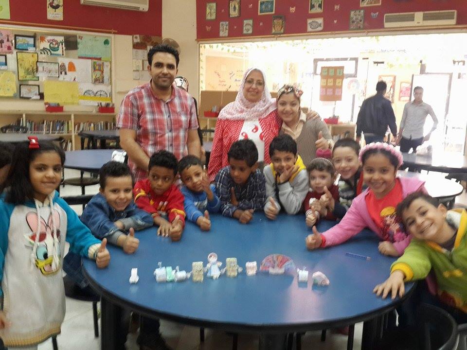 Fayoum children's library celebrates the children's day