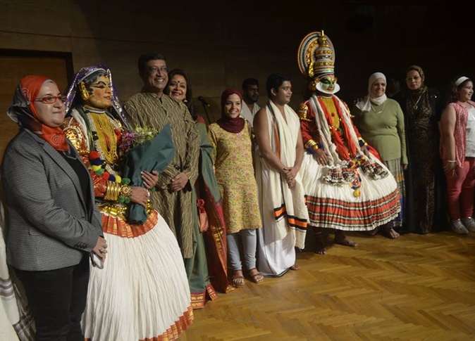«Katakali» Indian conclude its offerings in Cairo b «Egypt for Culture and Community Development»